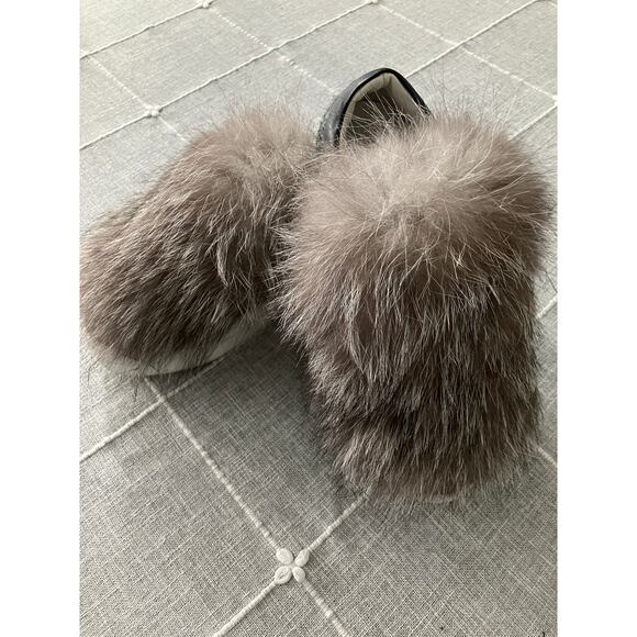 Moncler Victoire Gray Fox Trainers sz 38 - Picture 1 of 8